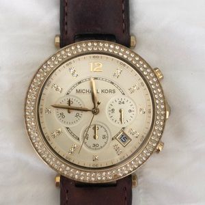 Michael Kors leather watch